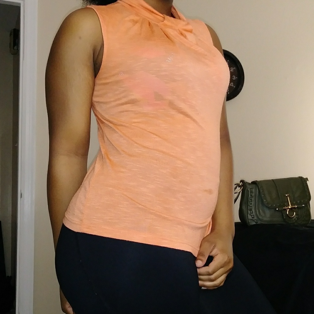 Peachy orange bussiness top